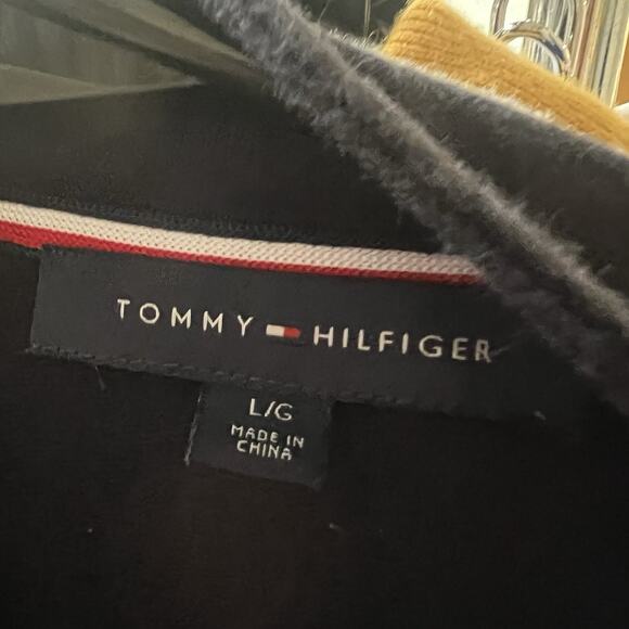 Tommy Hilfiger Military Style Women’s Soft Shell Jacket Gold Buttons Size Large - Picture 9 of 10